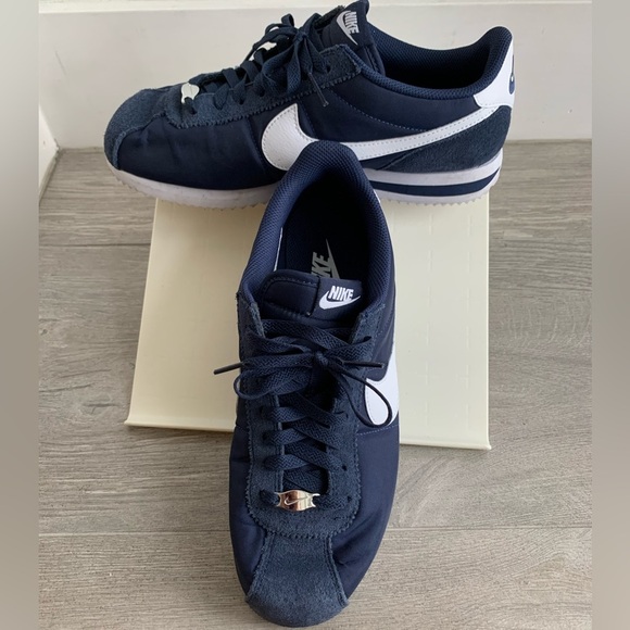 Nike Cortez Midnight Blue Men’s Casual Shoes Sneakers Size 8.5M - Picture 11 of 14